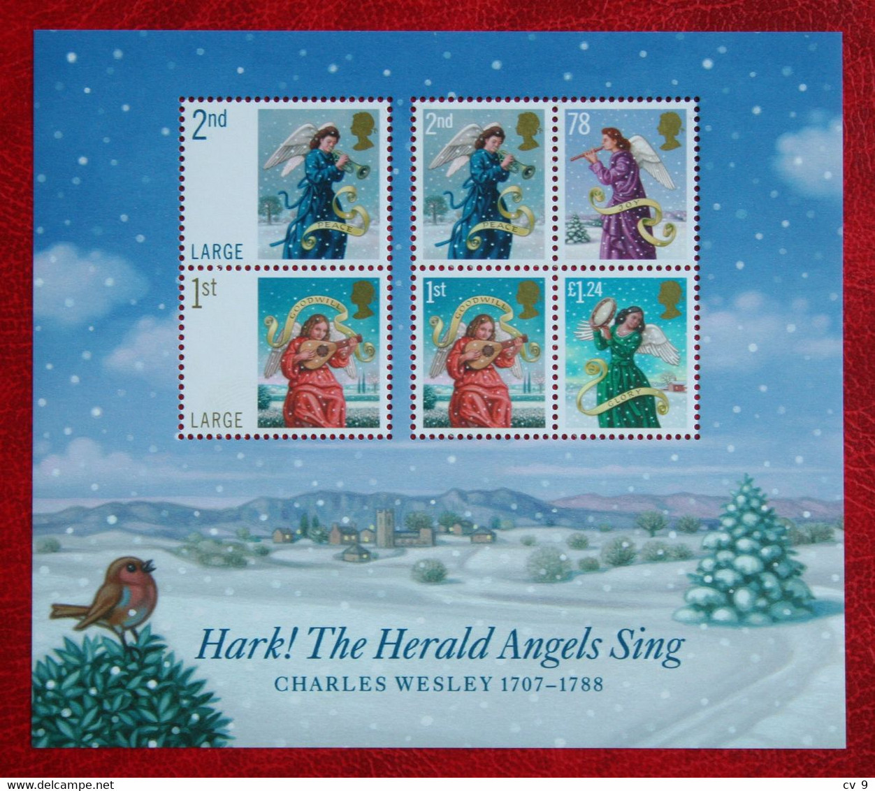 Natale Weihnachten Xmas Noel Kerst (Mi 2584-2589 Block 40) 2007 POSTFRIS MNH ** ENGLAND GRANDE-BRETAGNE GB GREAT BRITAIN - Neufs