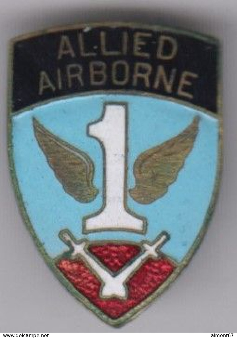 1 Allied Airborne - Insigne émaillé - Landmacht