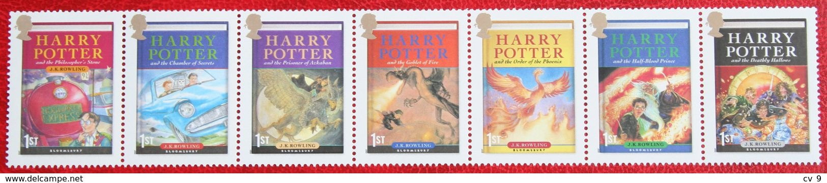 Book Harry Potter (Mi 2535-2541) 2007 POSTFRIS MNH ** ENGLAND GRANDE-BRETAGNE GB GREAT BRITAIN - Neufs