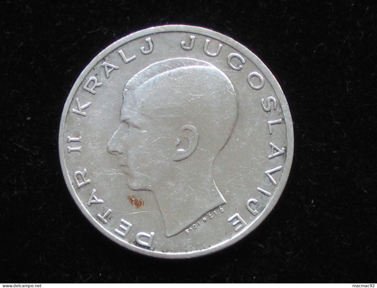 YOUGOSLAVIE 20 Dinara 1938  En Argent  **** EN  ACHAT  IMMEDIAT **** - Jugoslawien