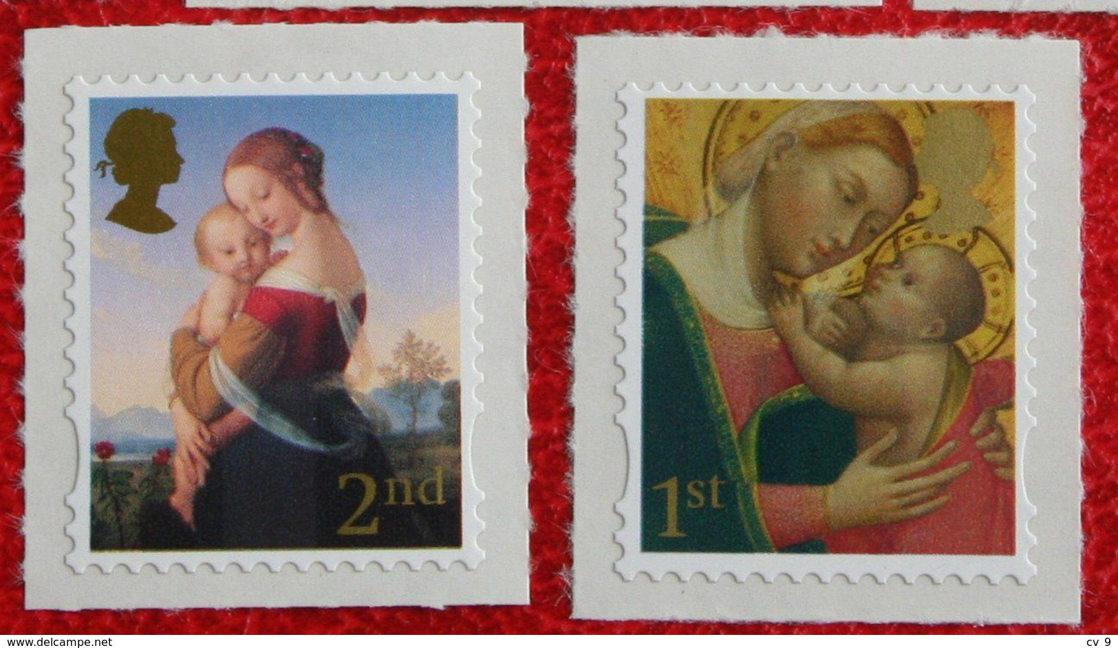 Natale Weihnachten Xmas Noel Kerst MADONNA (Mi 2596-2597) 2007 POSTFRIS MNH ** ENGLAND GRANDE-BRETAGNE GB GREAT BRITAIN - Neufs