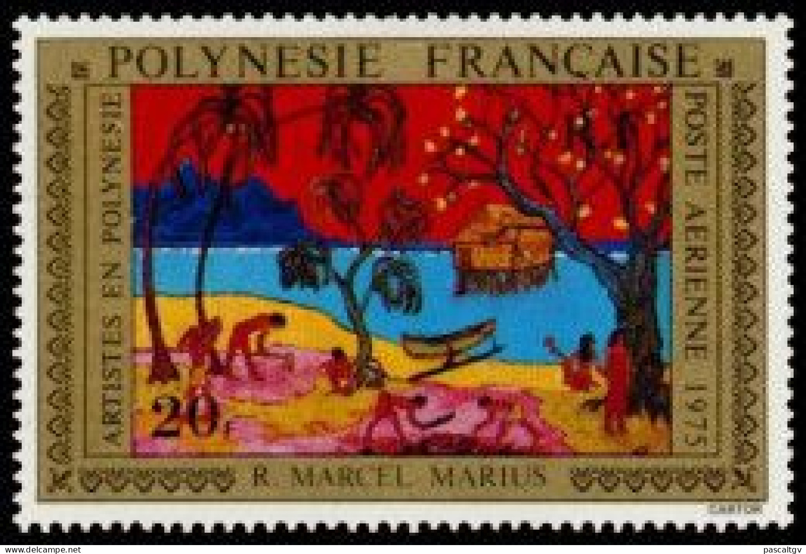 Polynésie Française - 1975 - PA N° 98 * - Neufs