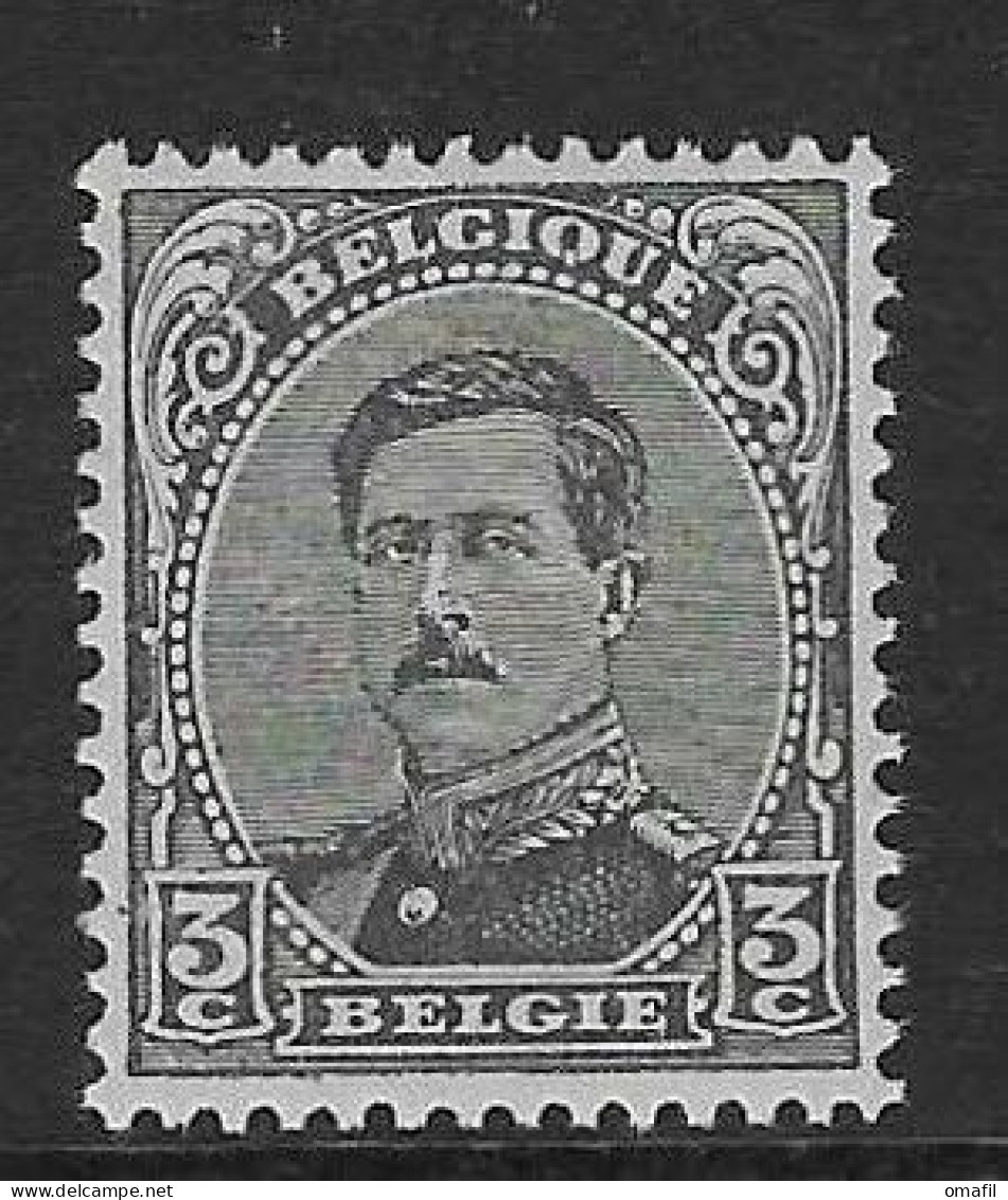 België 183a Zwartgrijs - 1901-1930