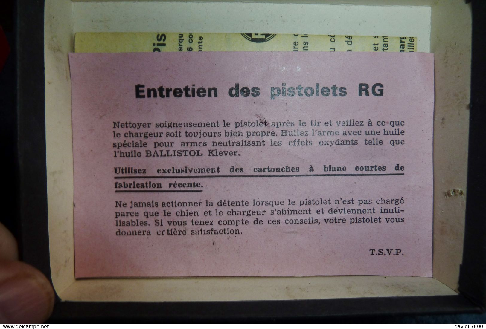 PISTOLET REVOLVER ALARME ET A GAZ MARQUE ROHM RG3S CAL 6 Mm VENTE LIBRE DANS SA BOITE - Armes Neutralisées