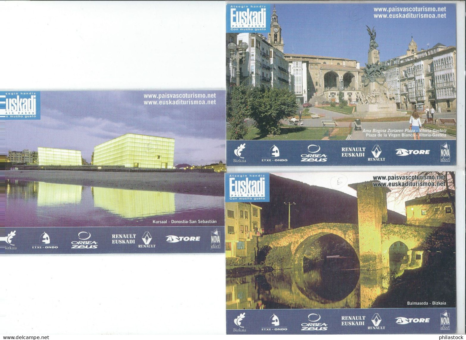 ESPAGNE série de 13 cartes publicitaires équipe cycliste espagnole