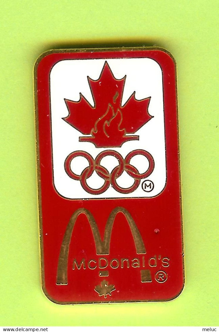 Pin's Mac Do McDonald's Canada JO Jeux Olympiques - 2CC28 - McDonald's