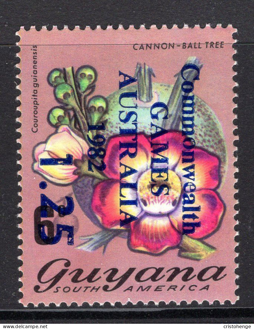 Guyana 1982 Commonwealth Games, Brisbane, Australia HM (SG 1005) - Guyana (1966-...)