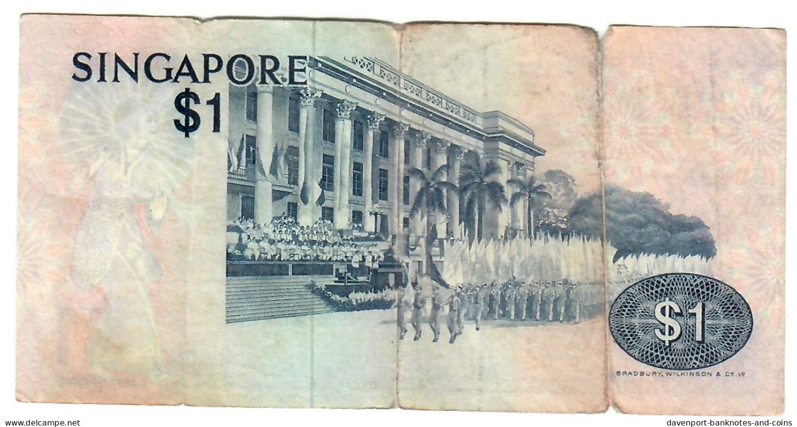 Singapore 1 Dollar 1976 F "Sen" - Singapur