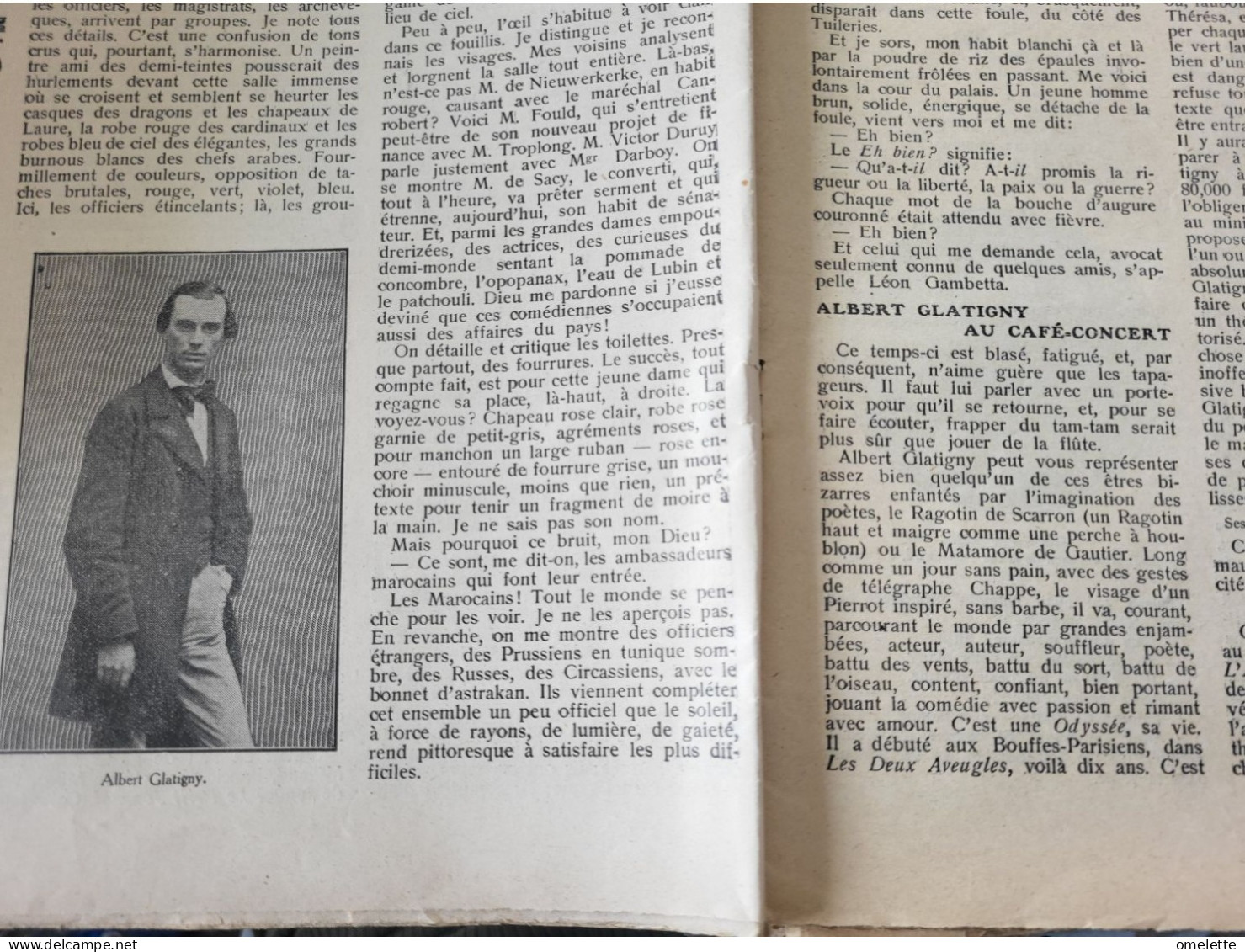 ANNALES 11/ALBERT GLATIGNY LILLEBONNE /GAMBETTA PAR FREYCINET /NANTES NOYADES /DZRZH BERNHARDT - 1900 - 1949