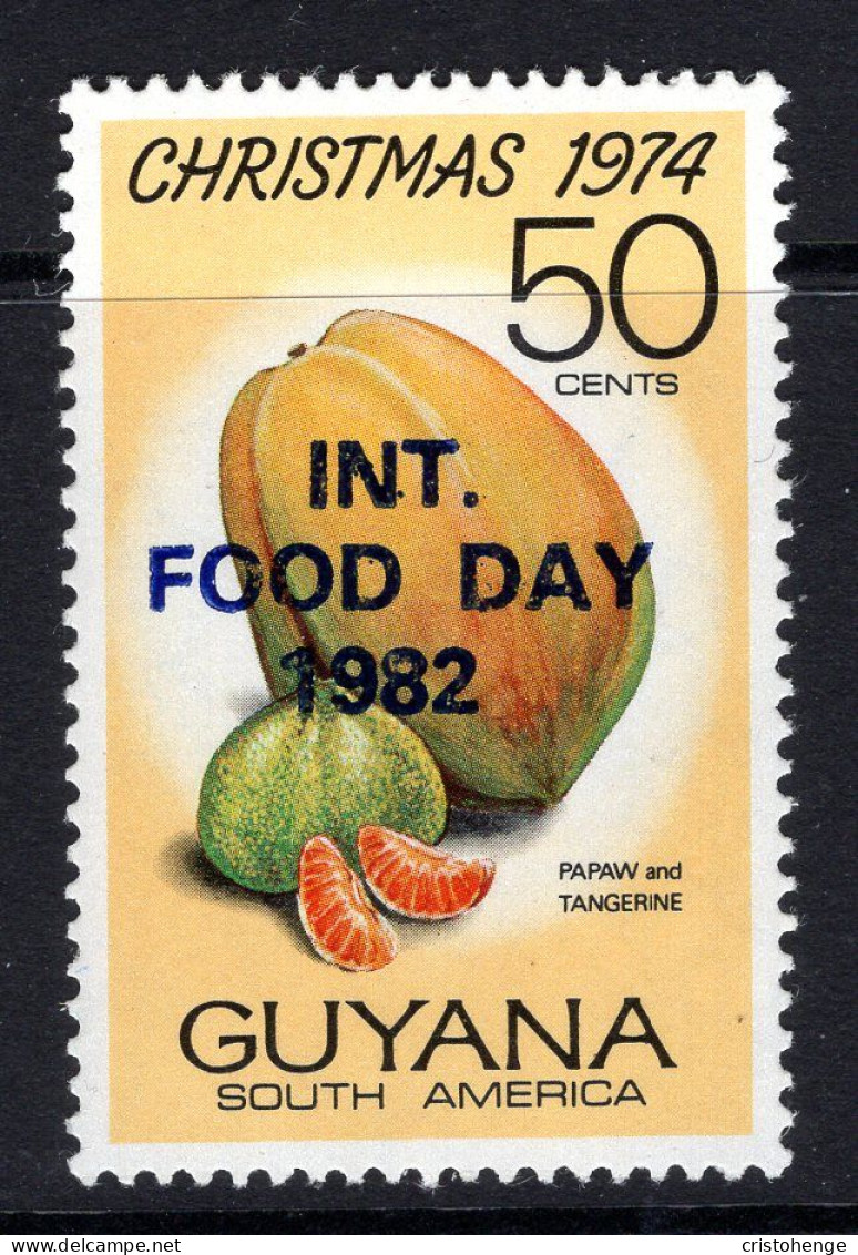 Guyana 1982 International Food Day HM (SG 1012) - Guyana (1966-...)