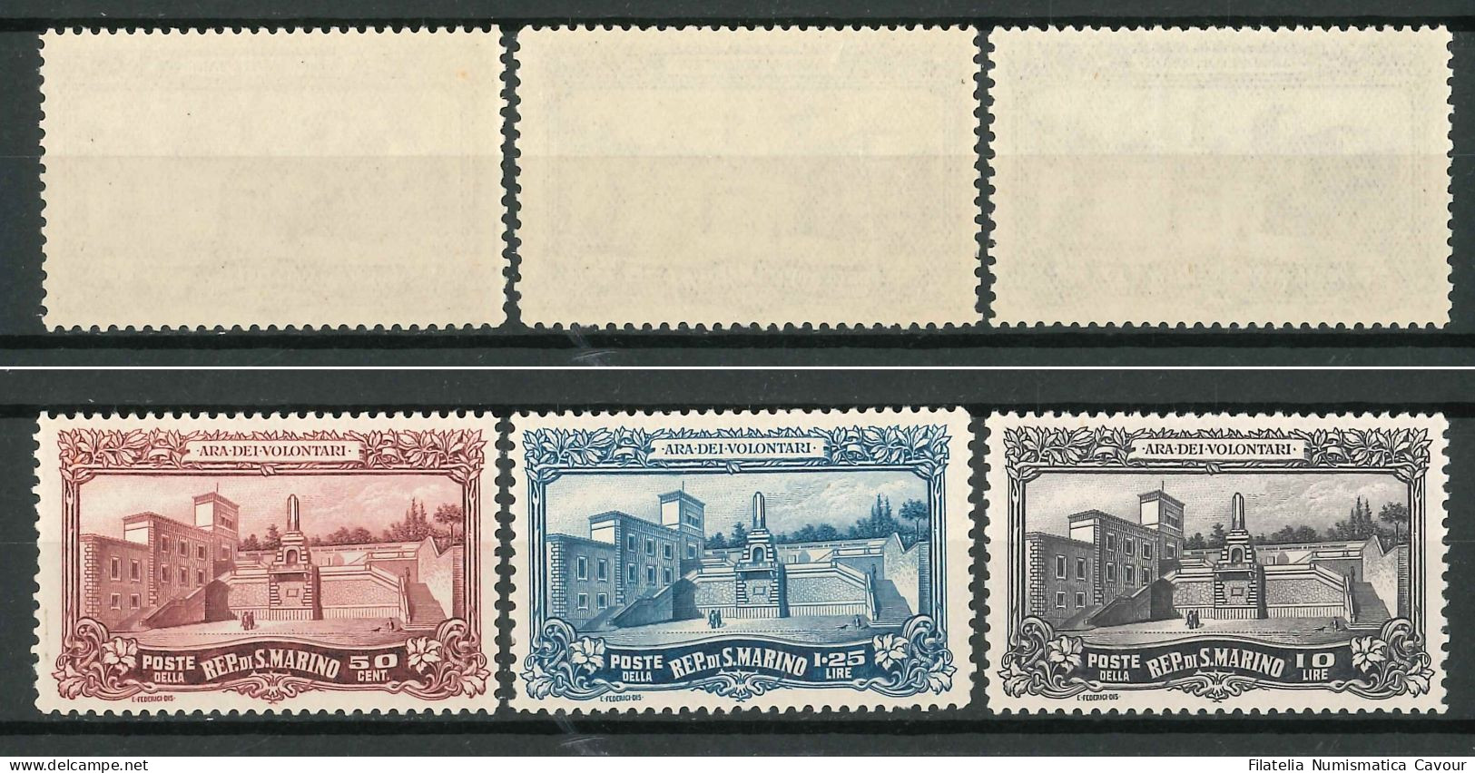 1927 - ** (Catalogo Sassone N.° 134/136) (1623) - Unused Stamps