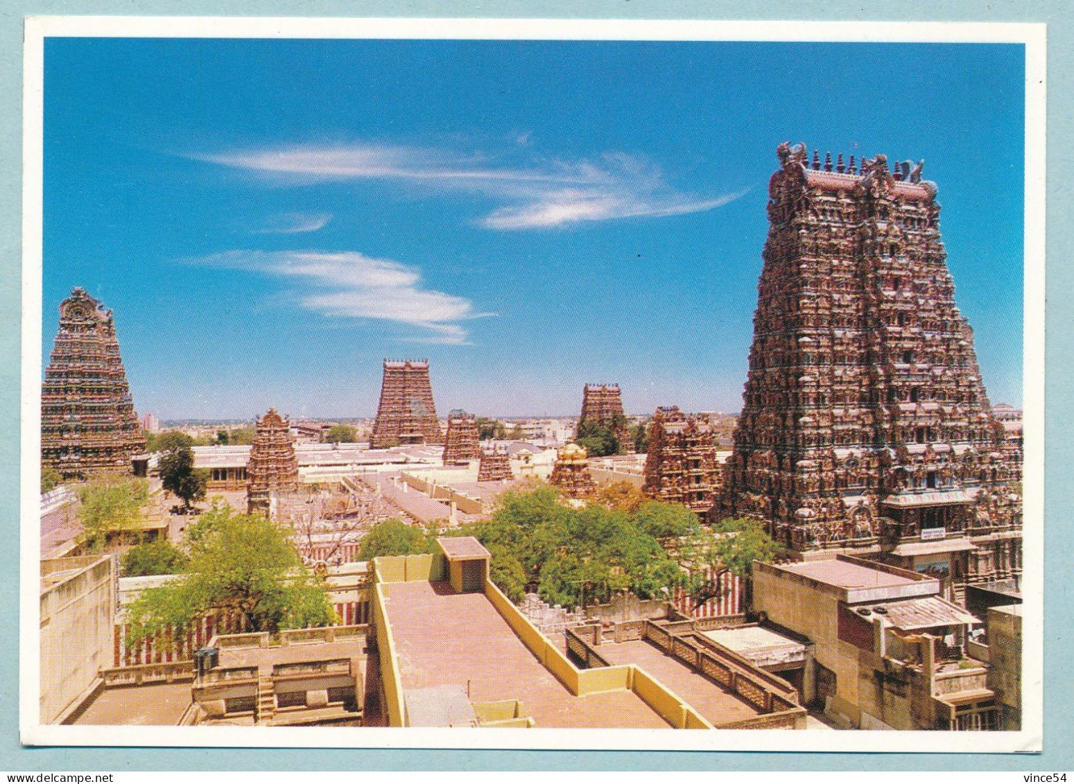 Towers - Sri Meenakshi Temple - Madurai - Tamilnadu - Indien