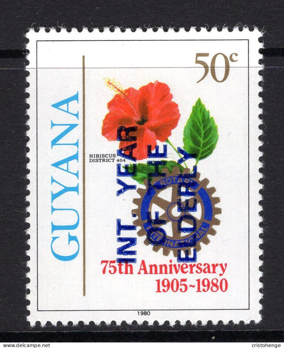 Guyana 1982 International Year Of The Elderly HM (SG 1013) - Guyana (1966-...)