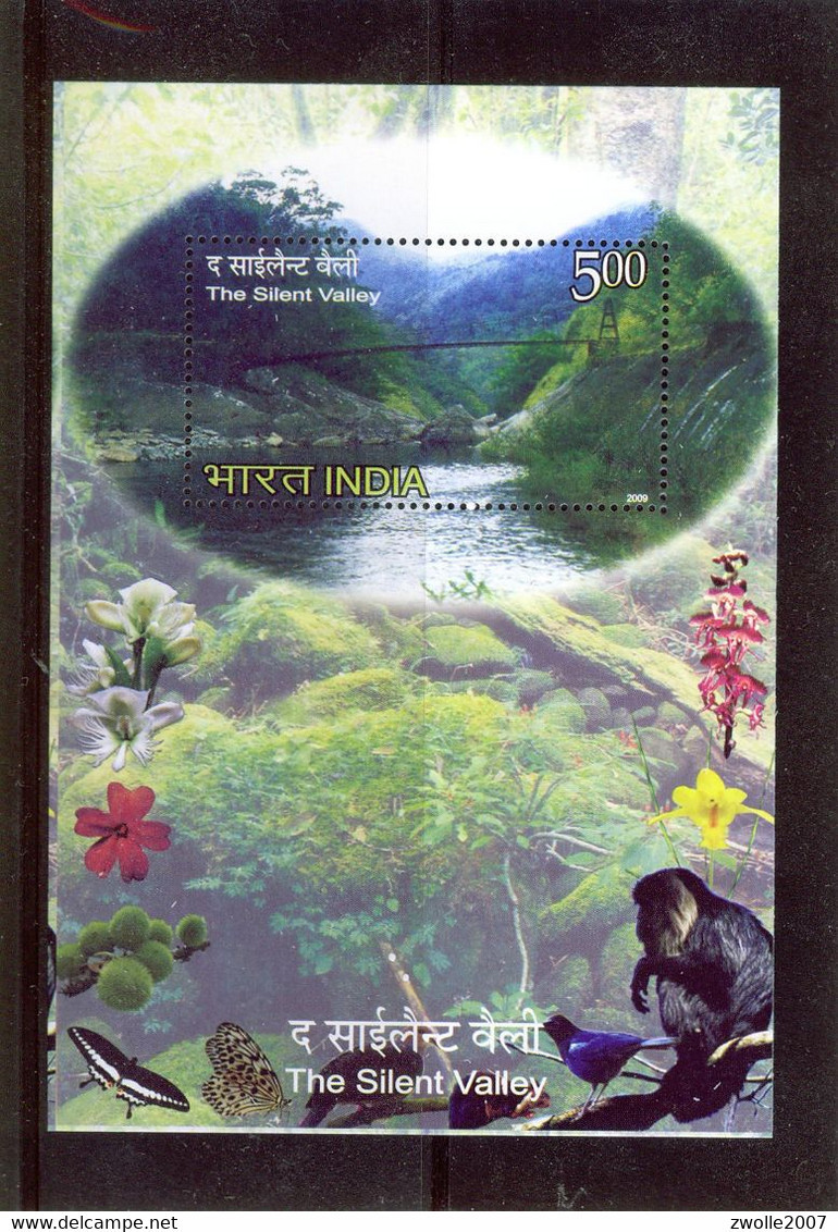 INDIA 2009 Silent Valley MS / Block MNH *** - Other & Unclassified