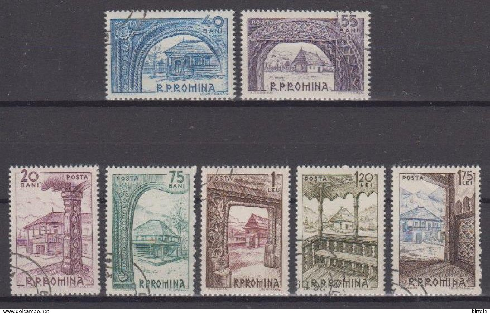 Rumänien  2222/28 , O   (A6.1726) - Used Stamps