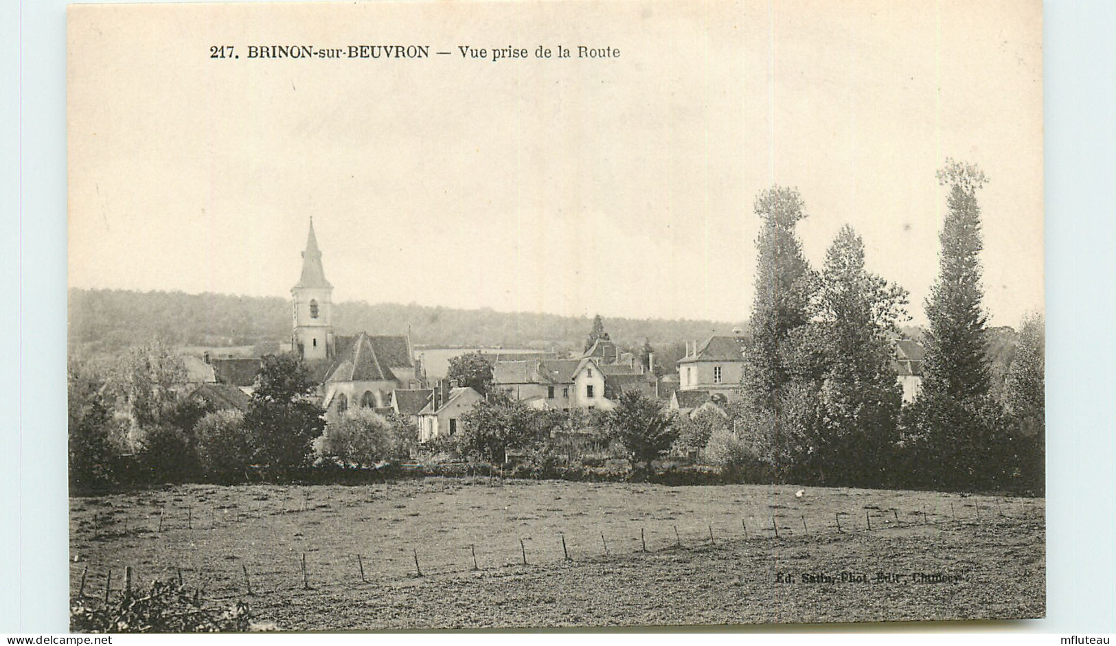 58* BRINON SUR BEUVRON                     MA55-0606 - Brinon Sur Beuvron