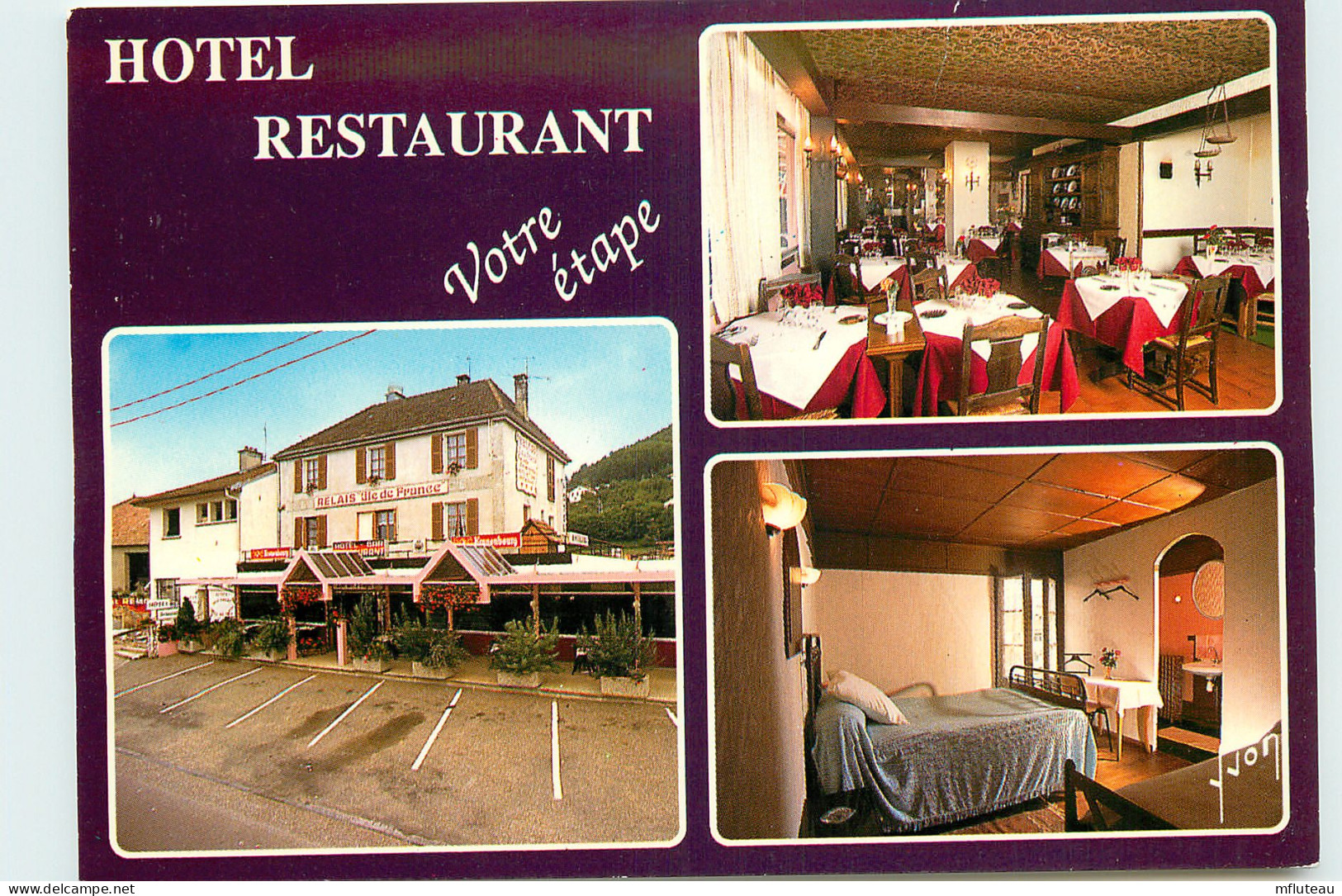 25* BEAUME LES DAMES Restaurant   (CPM 10x15cm)                                           MA57-0093 - Baume Les Dames