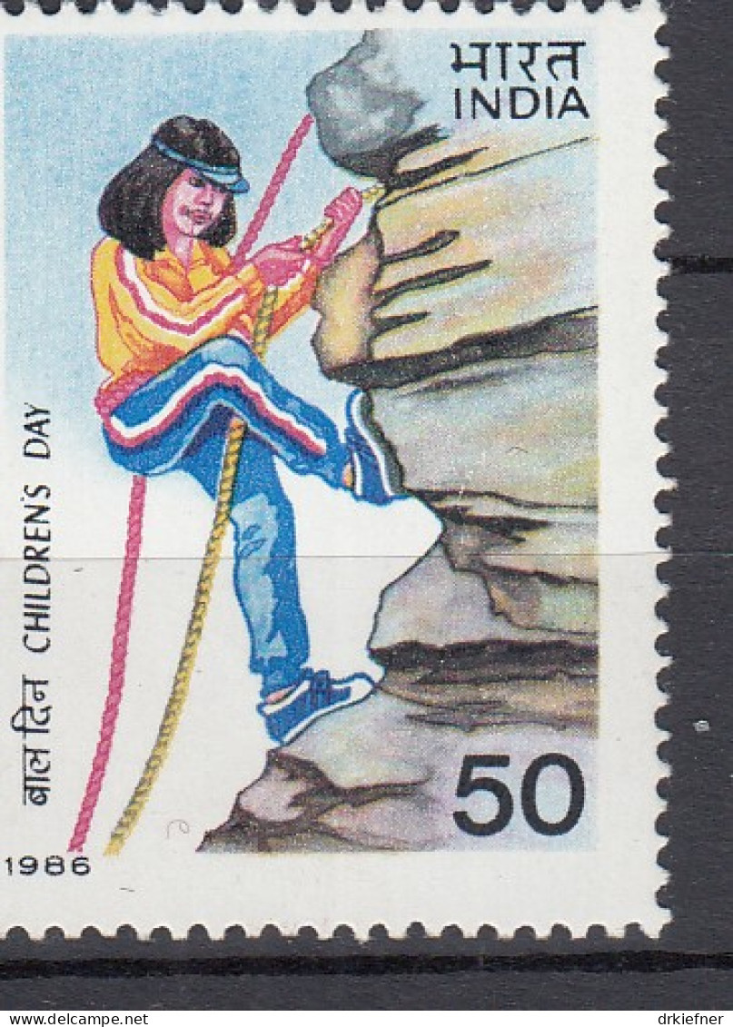 INDIEN 1068, Postfrisch **, Tag Des Kindes, 1986 - Neufs