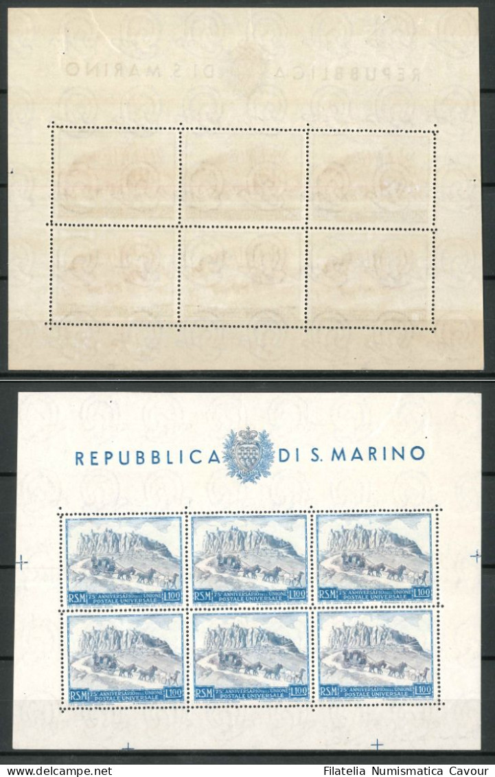 1949 - ** (Catalogo Sassone N.° FG 8) (2897) - Blocks & Sheetlets