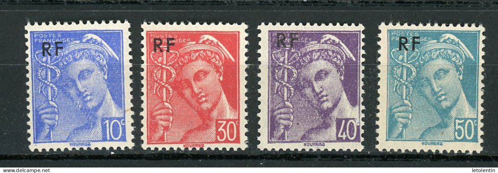 FRANCE - TYPE MERCURE - N° Yvert 657/660** - 1938-42 Mercurio