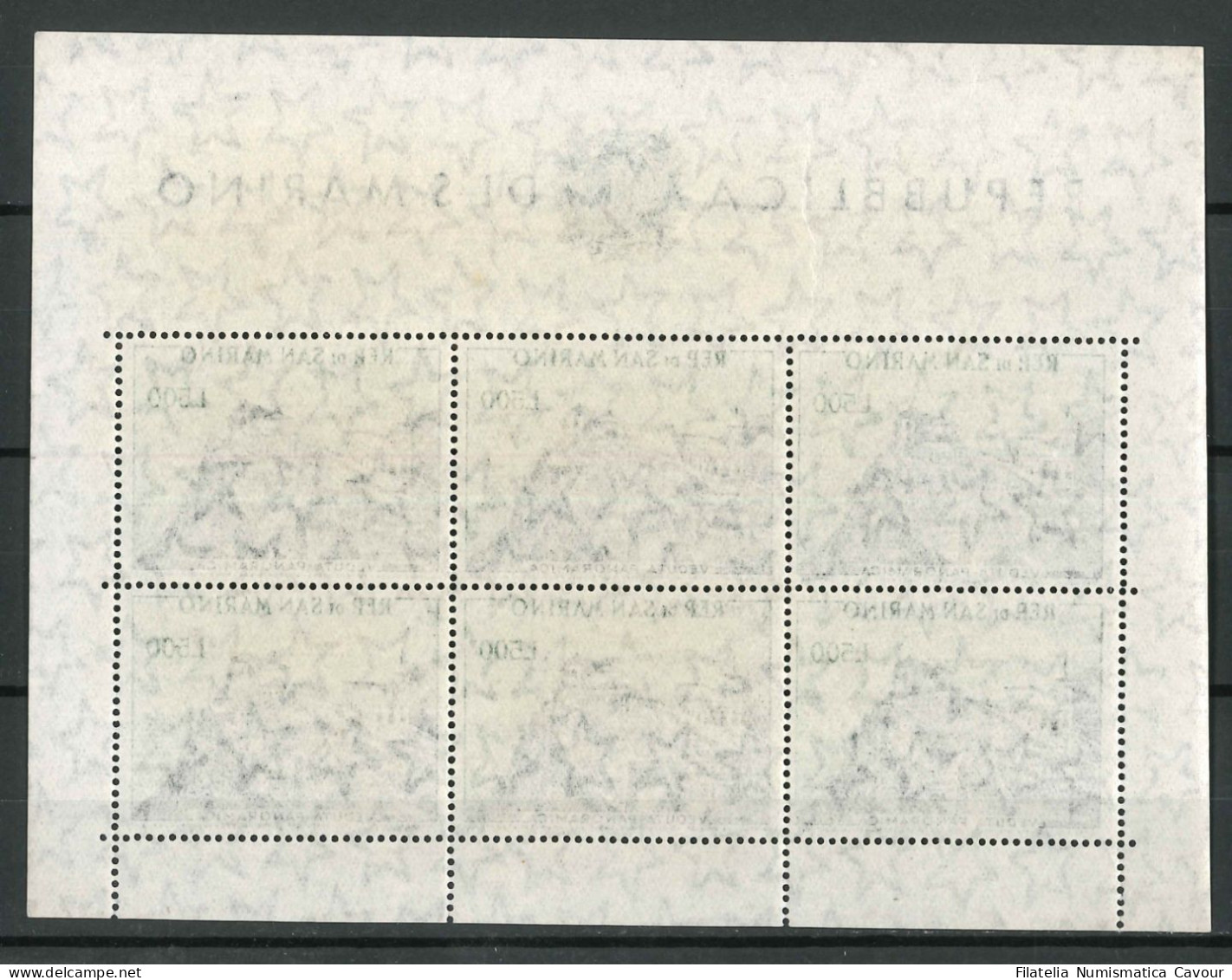 1956 - ** (Catalogo Sassone N.° FG 18) (1063) - Blocks & Sheetlets