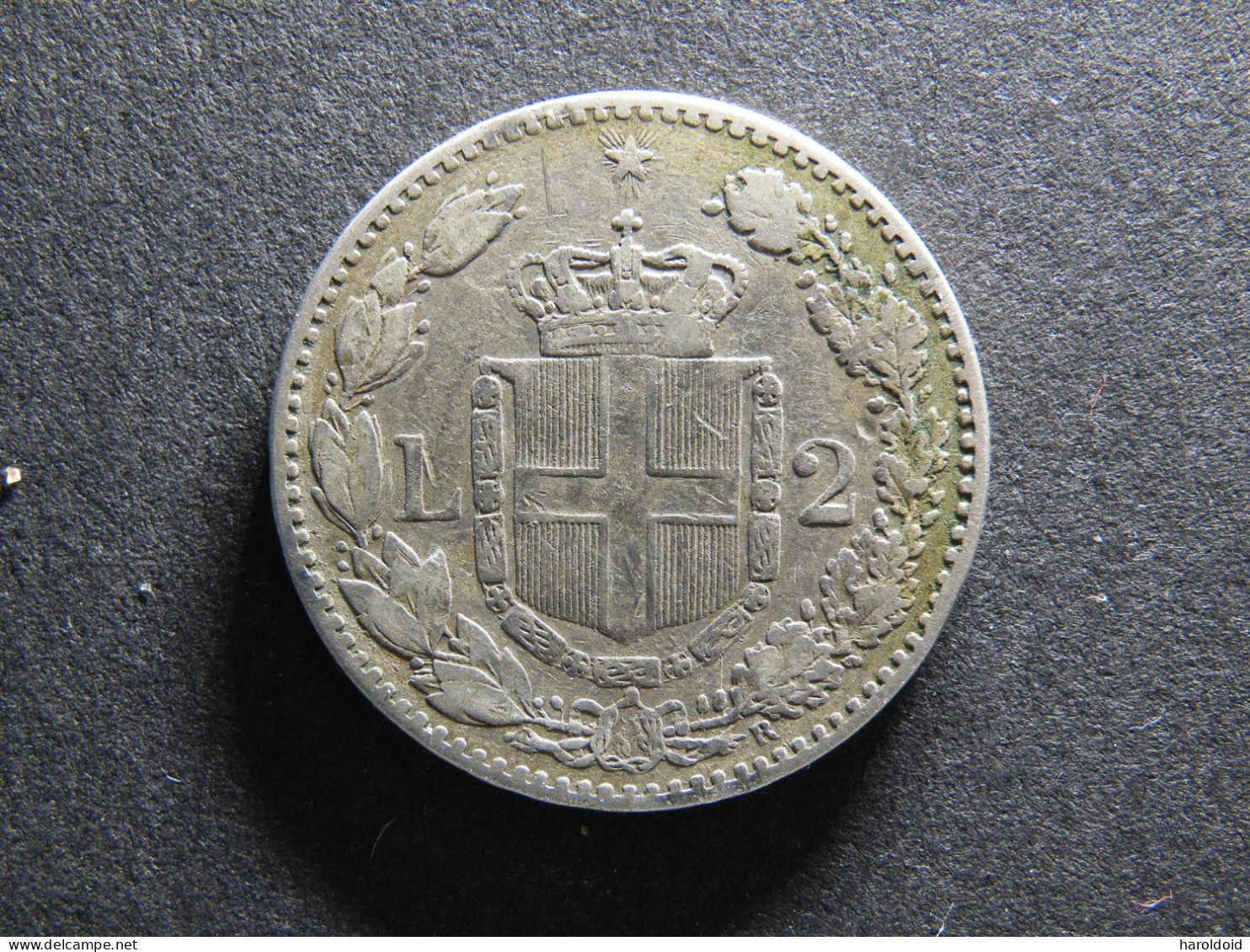 2 LIRE 1886 R - 1878-1900 : Umberto I