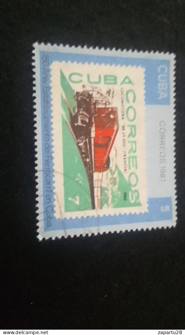 CUBA- 1980-90   5  C.     DAMGALI - Oblitérés