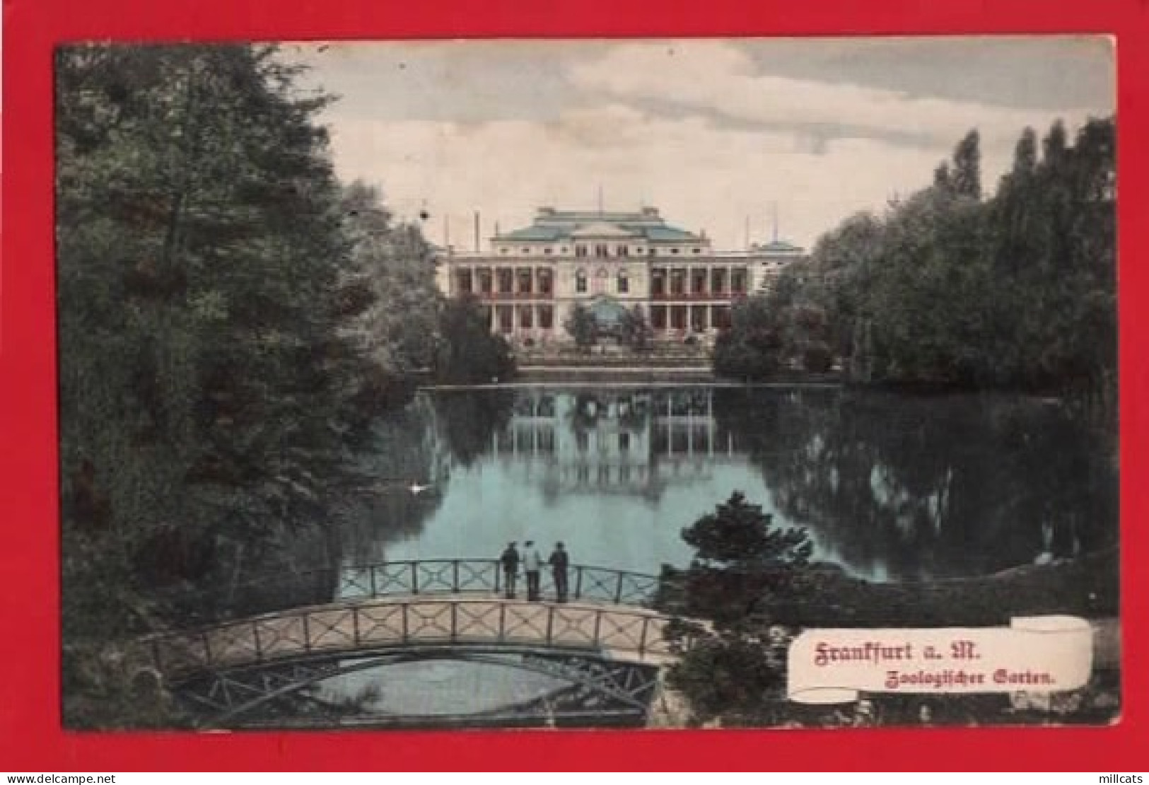 GERMANY  FRANKFURT  ZOOLOGICAL GARDENS  Pu 1906 - Frankfurt A. Main