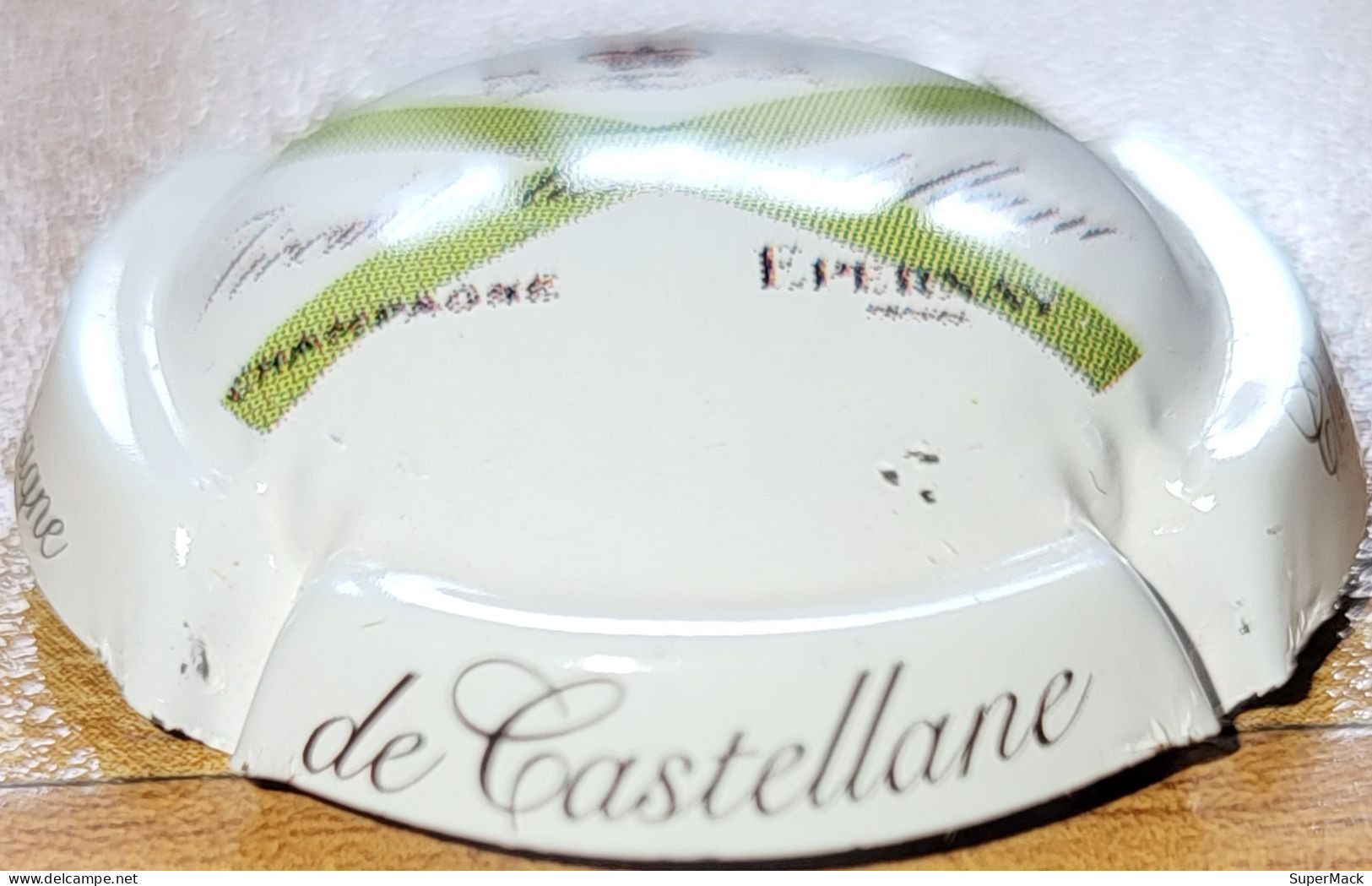 Capsule Champagne DE CASTELLANE Blanc &  Vert Nr 090b - De Castellane