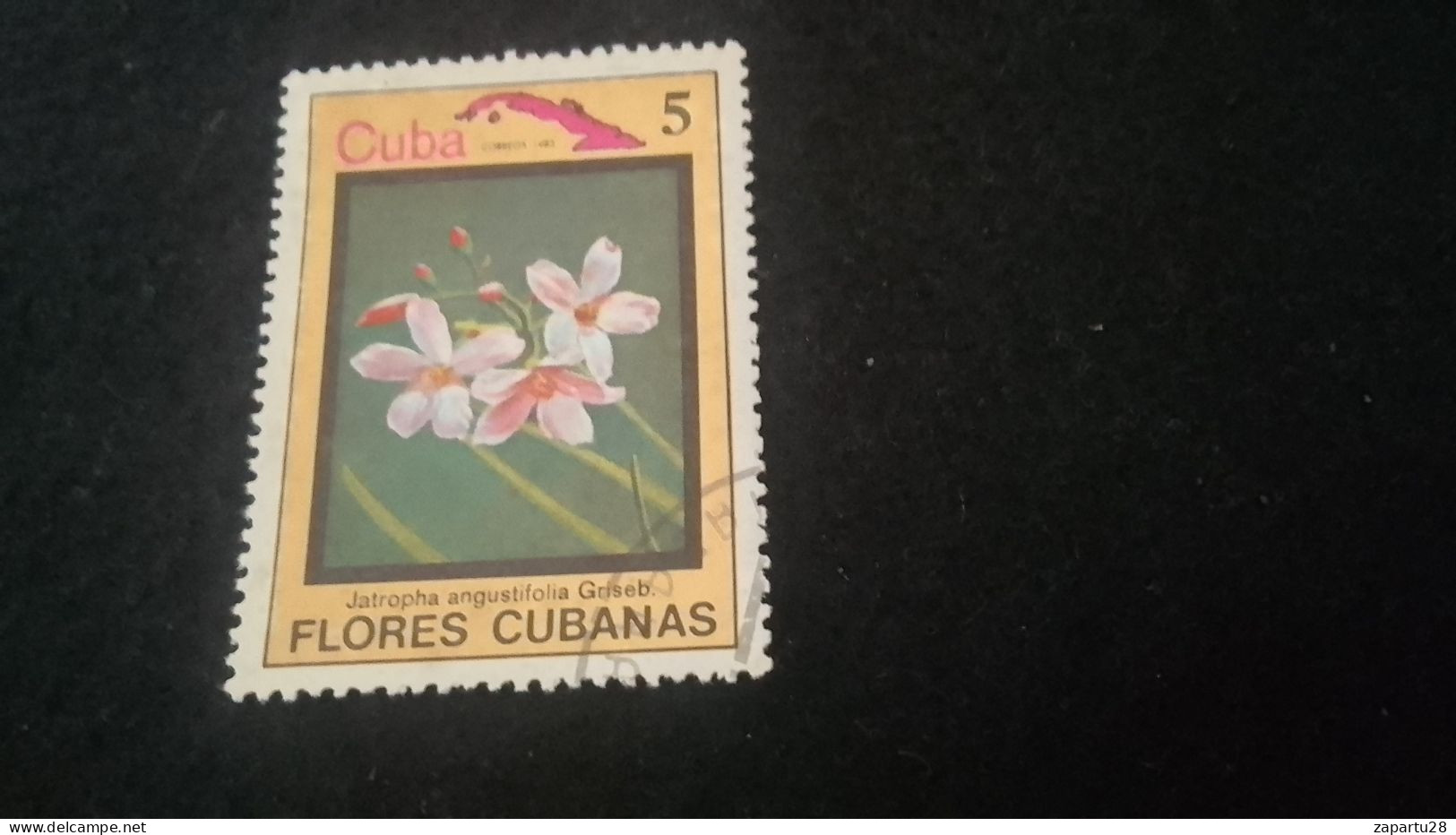 CUBA- 1980-90   5  C.     DAMGALI - Used Stamps