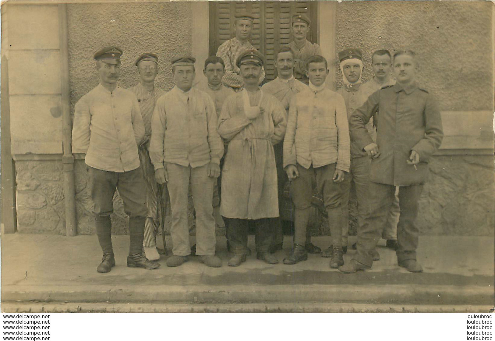 CARTE PHOTO SOLDATS ALLEMANDS DEUTSCHEN SOLDATEN WW1 - Oorlog 1914-18