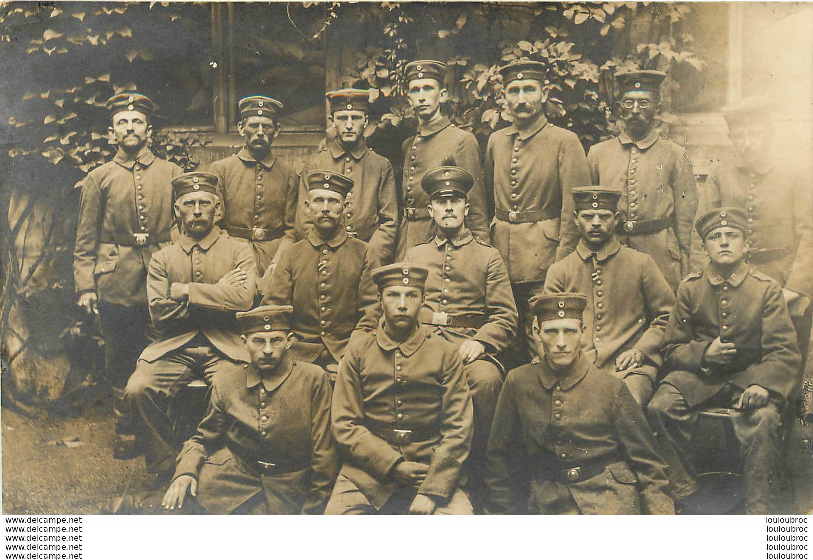 ANDENKEN CARTE PHOTO SOLDATS ALLEMANDS DEUTSCHEN SOLDATEN WW1 - Oorlog 1914-18
