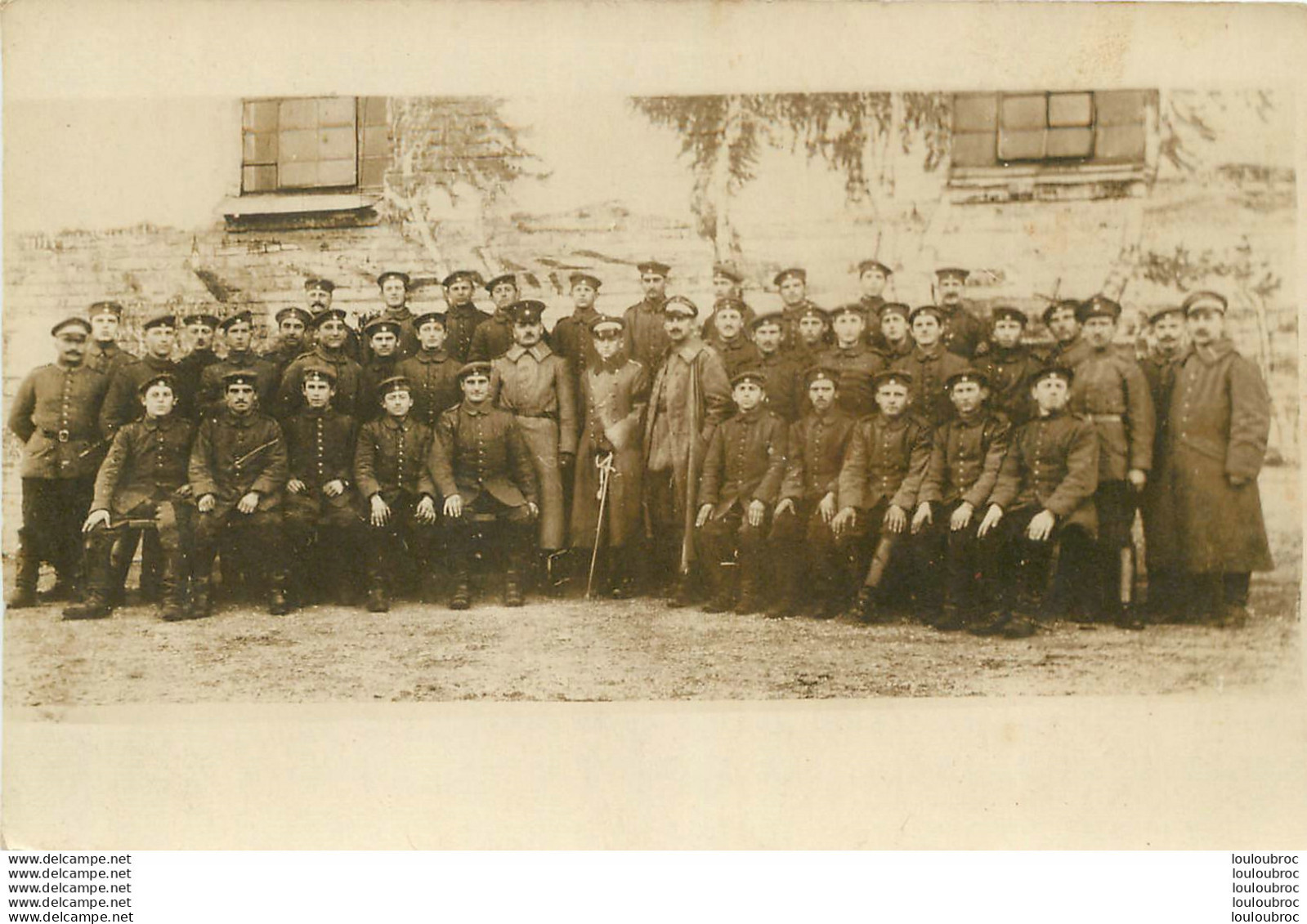 CARTE PHOTO SOLDATS ALLEMANDS DEUTSCHEN SOLDATEN WW1 1917 - Oorlog 1914-18