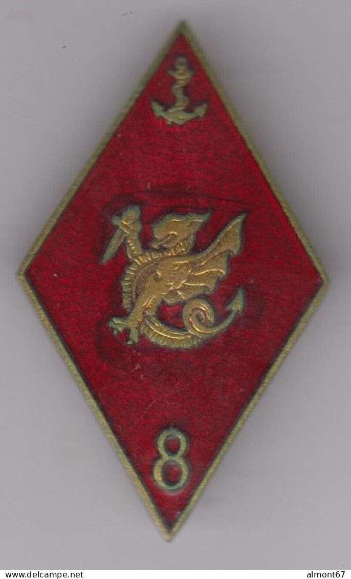 8e RPIMa - Insigne émaillé Drago G. 1595 - Landmacht