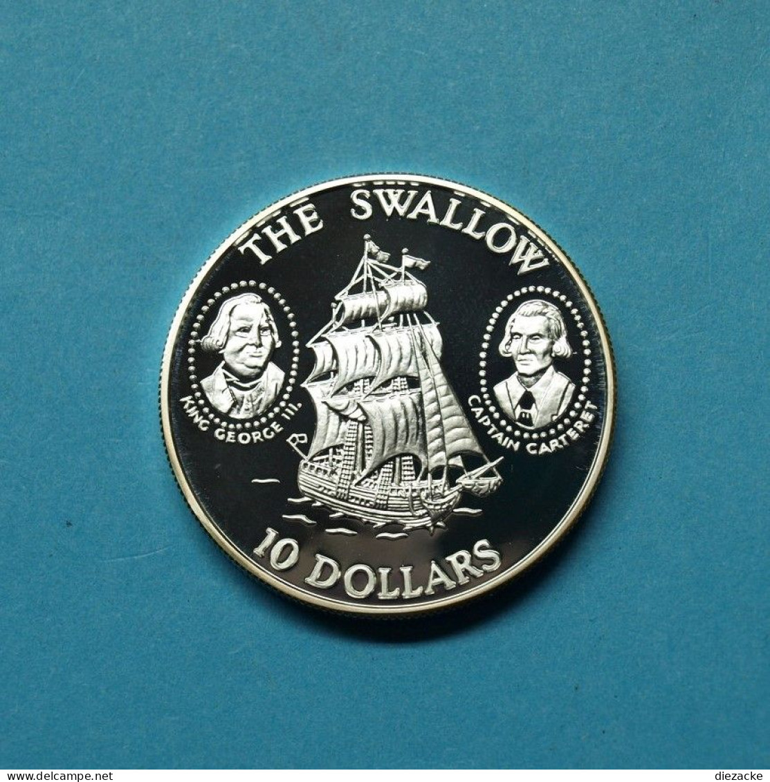 Salomon Inseln 1994 10 Dollars The Swallow PP (MZ811 - Andere - Amerika
