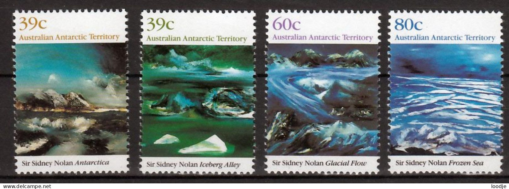 Australie Antartica Territorium Mi 84,87 Landschappen  Postfris - Unused Stamps