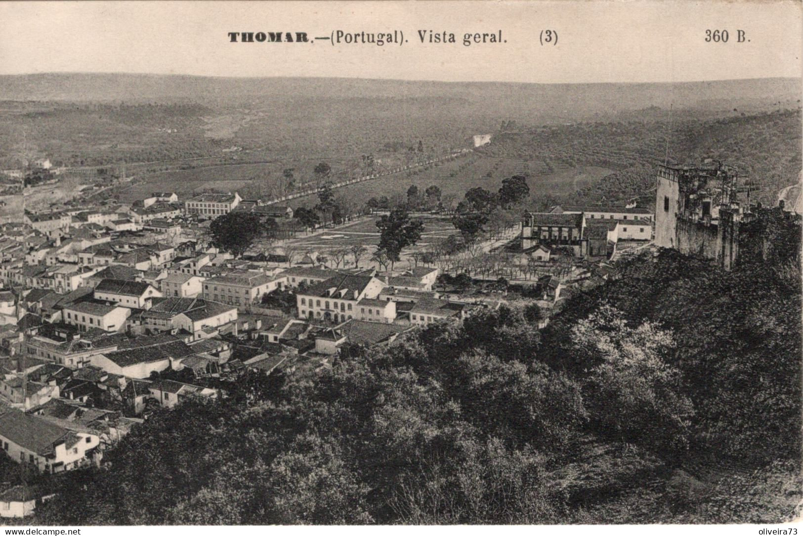 TOMAR - THOMAR - Vista Geral (Ed. Martins E Silva Nº 360 B) - PORTUGAL - Santarem