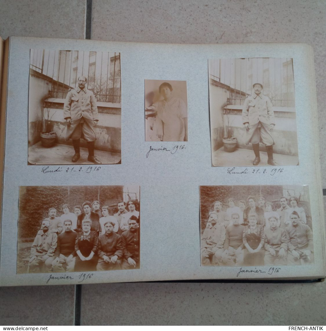 ALBUM PHOTO DE FAMILLE DONT MILITARIA SCENE DE VIE ENVIRON 340 PHOTOS