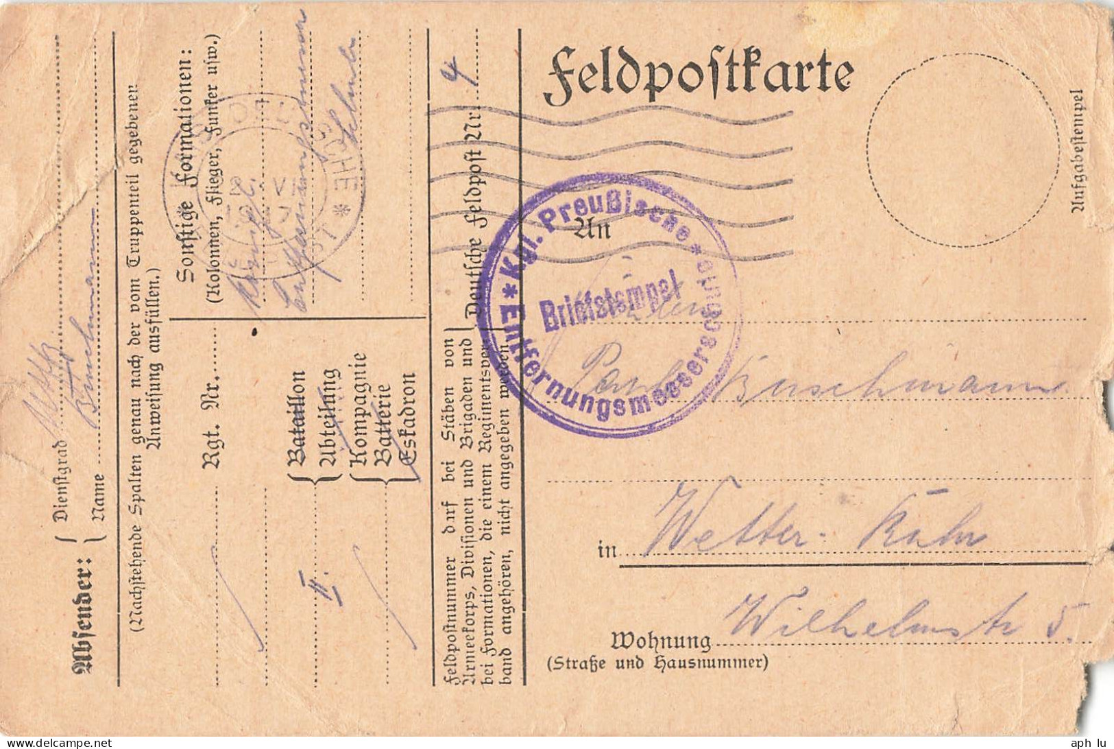 Beleg Feldpost (ZA2238) - Feldpost (postage Free)