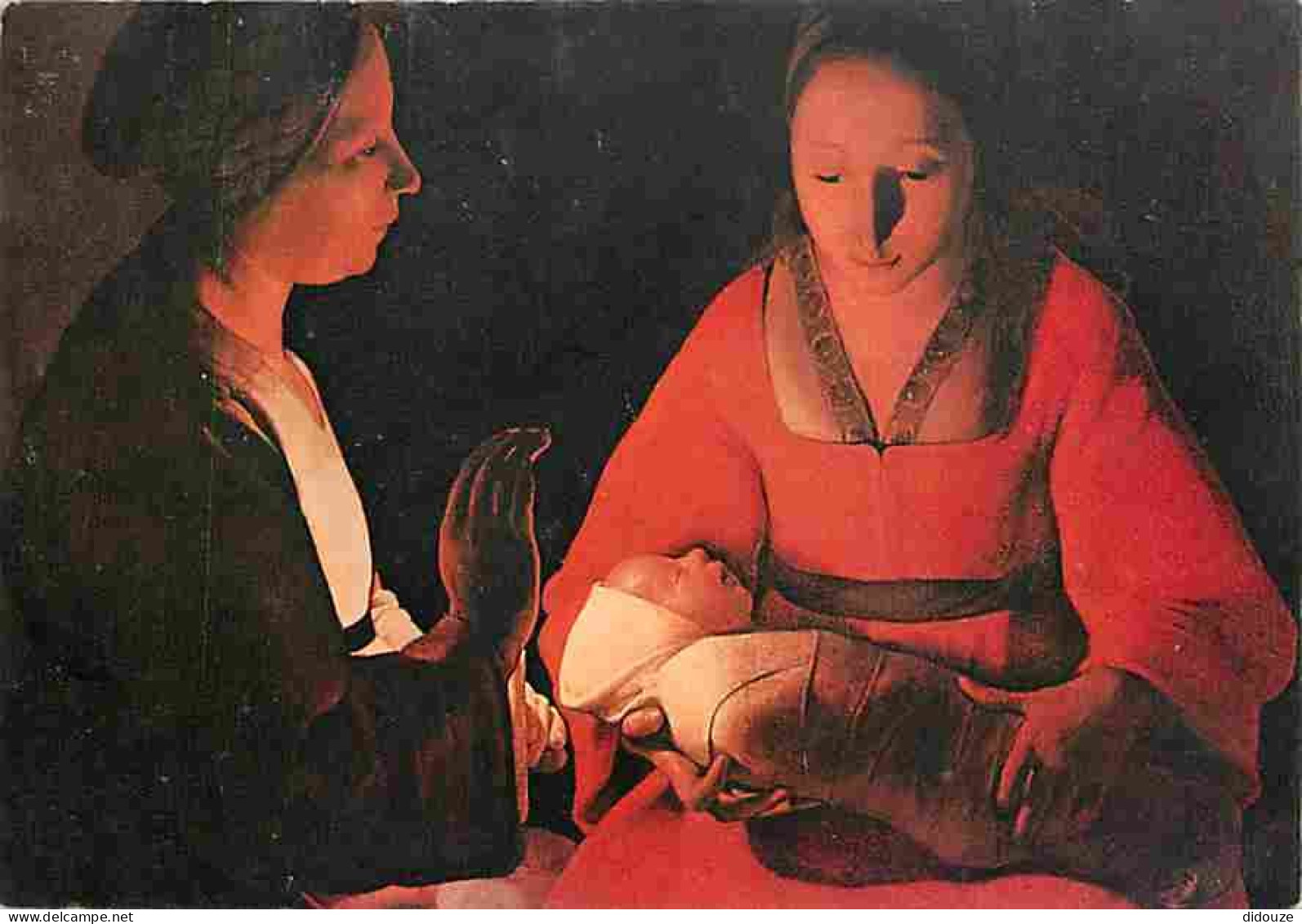 Art - Peinture - Georges De La Tour - Le Nouveau Né - Musée Des Beaux-Arts De Rennes - CPM - Voir Scans Recto-Verso - Paintings