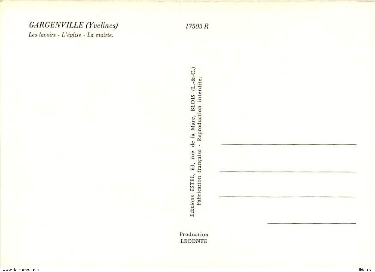 78 - Gargenville - Multivues - Blasons - CPM - Carte Neuve - Voir Scans Recto-Verso - Gargenville