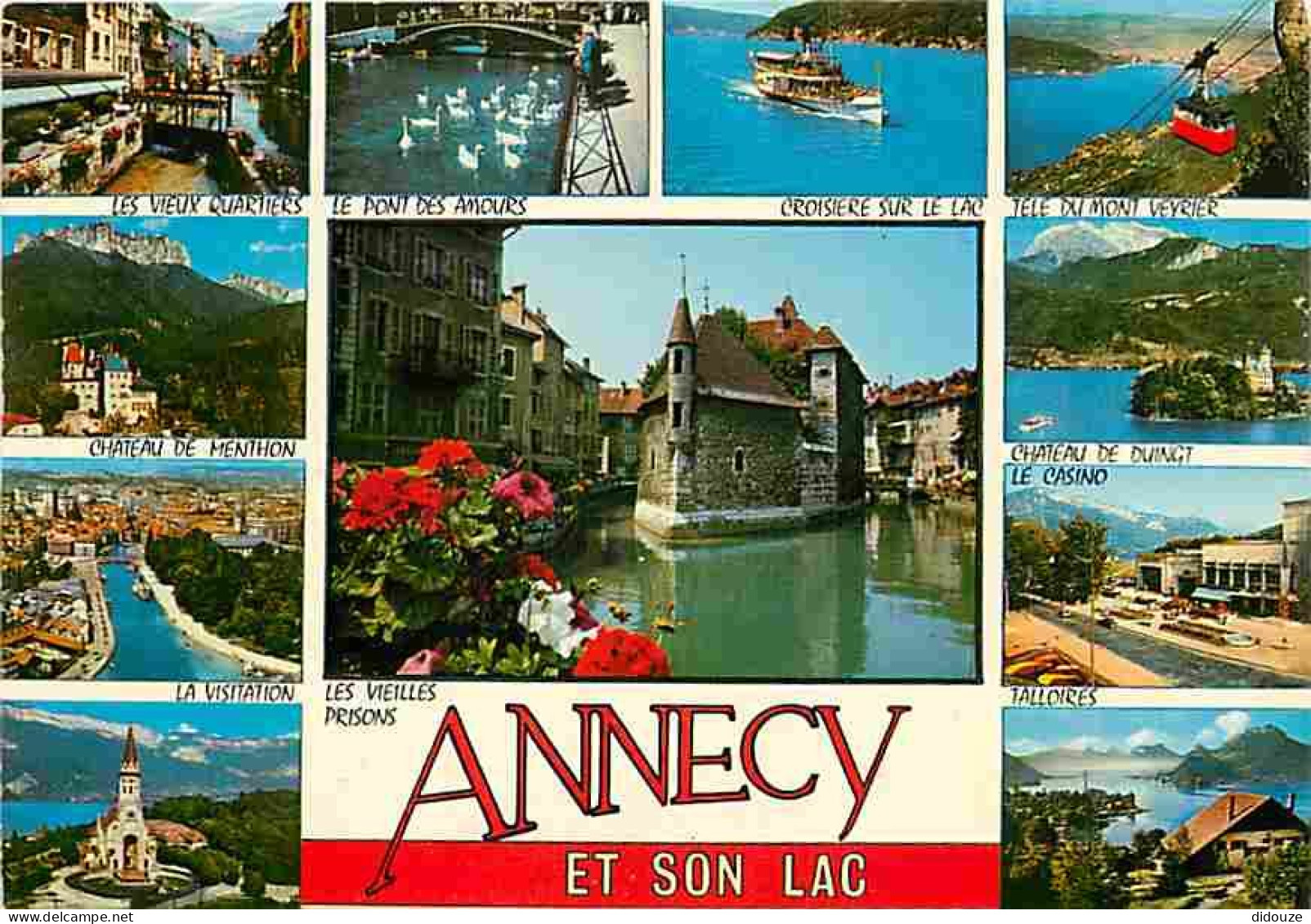 74 - Annecy - Et Son Lac - Multivues - CPM - Voir Scans Recto-Verso - Annecy