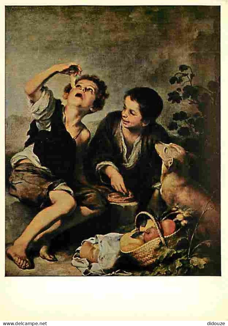 Art - Peinture - Bartolomé Esteban Murillo - Les Mangeurs De Pastèques - CPM - Voir Scans Recto-Verso - Paintings