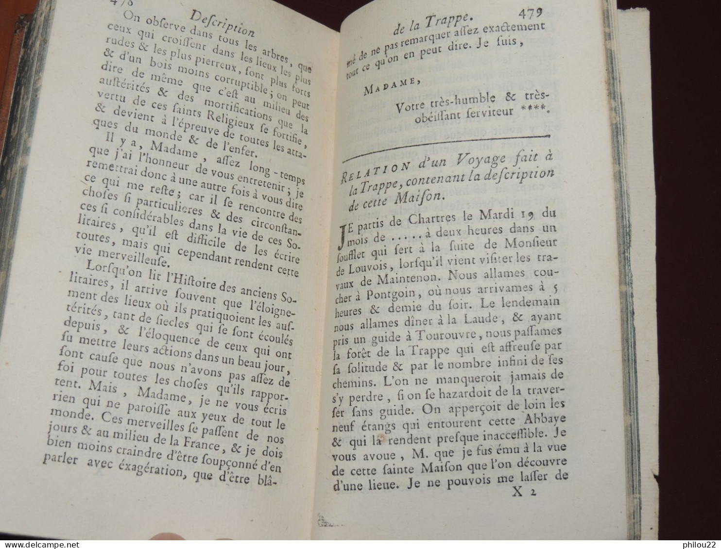 A.-Jean de RANCÉ - Vie et mort religieux de l'abbaye de la Trappe... 4/4 vol. 1758