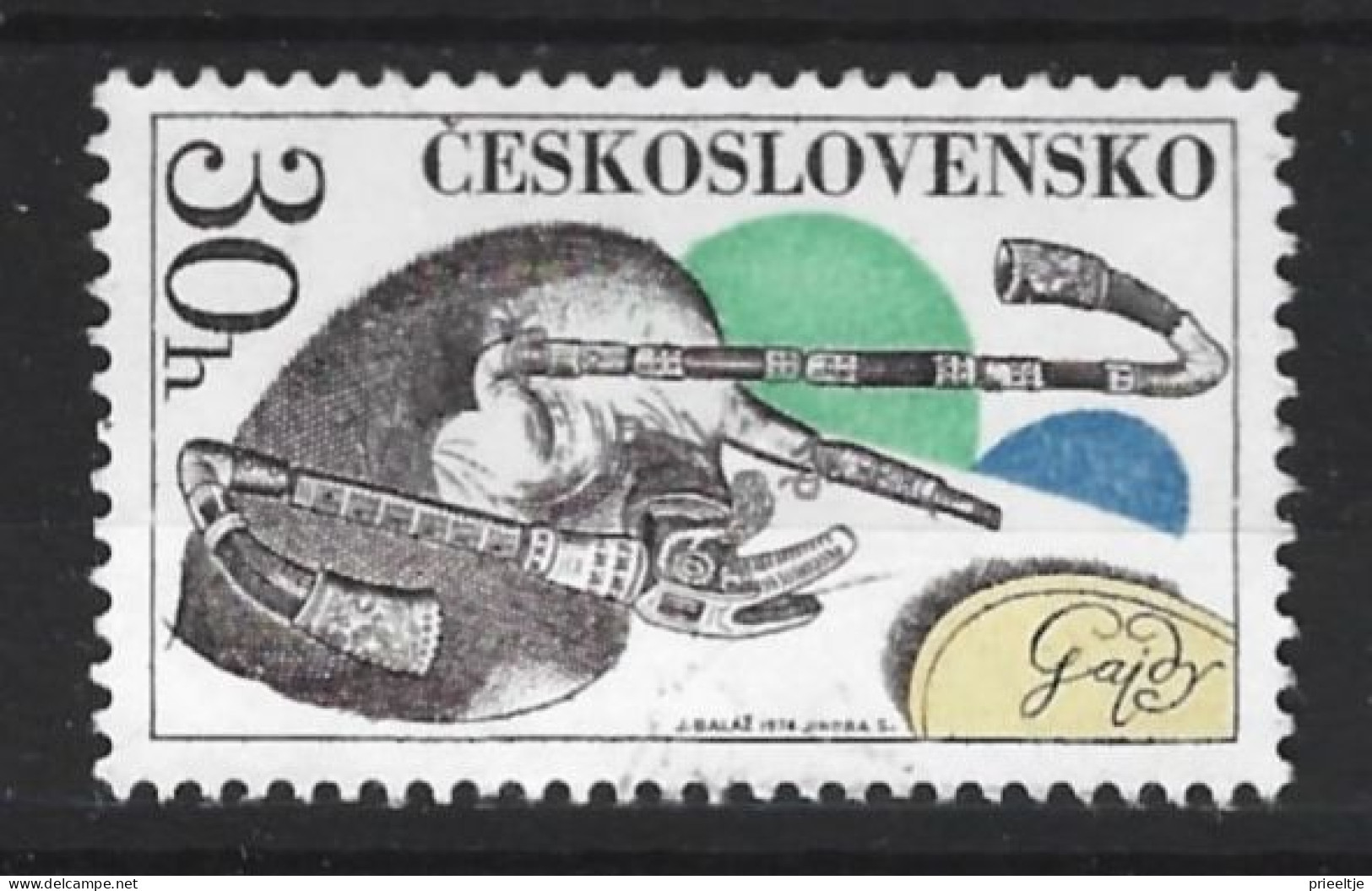 Ceskoslovensko 1974 Music Y.T.  2049 (0) - Oblitérés