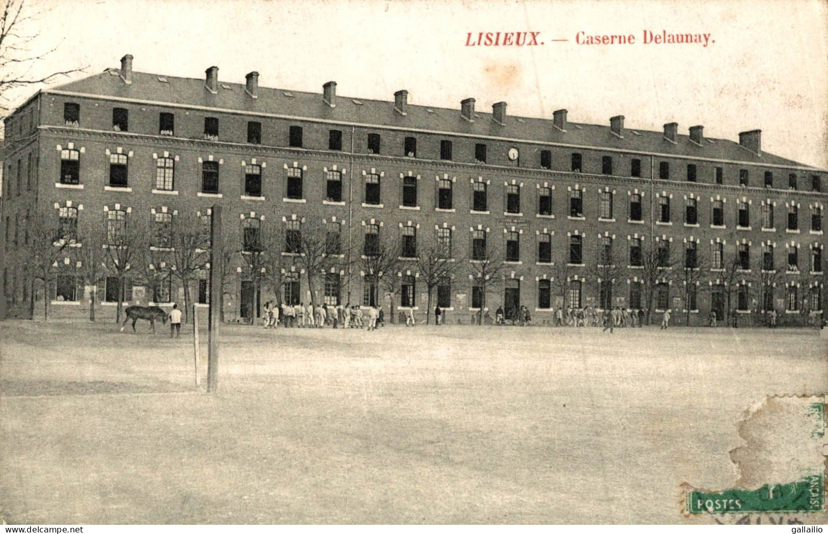 LISIEUX CASERNE DELAUNAY - Lisieux