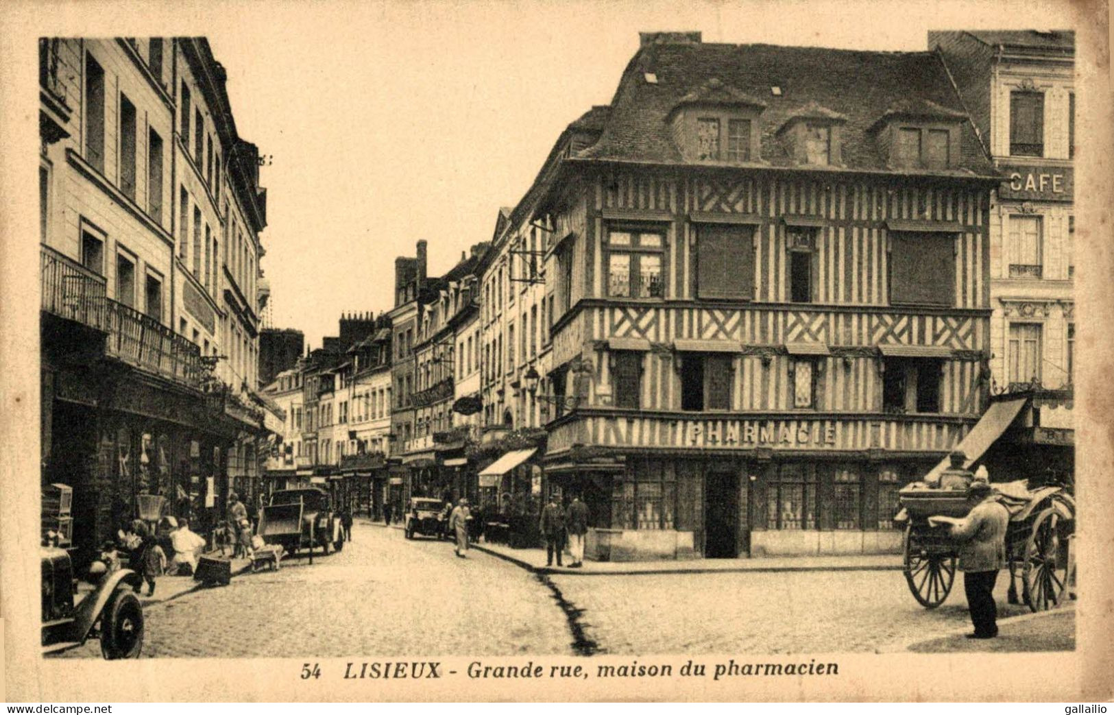 LISIEUX GRANDE RUE MAISON DU PHARMACIEN - Lisieux