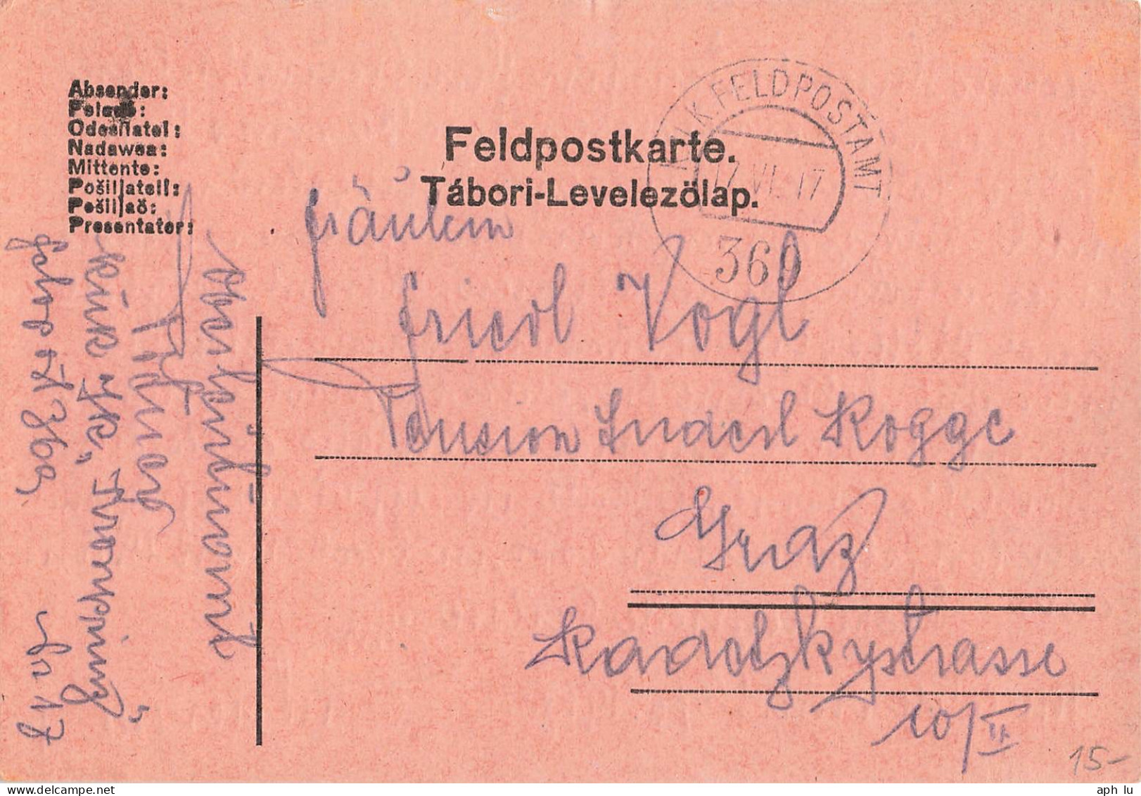 Beleg Feldpost (ZA2270) - Feldpost (franchise)