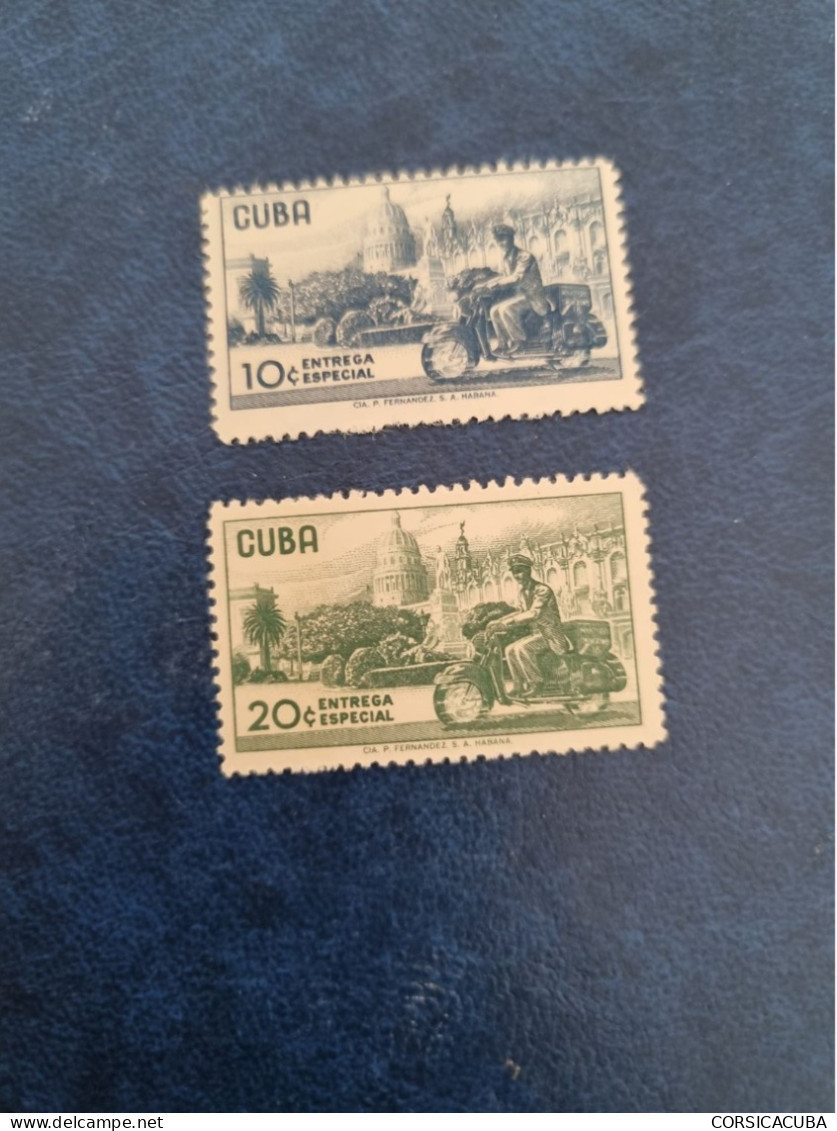 CUBA  NEUF  1958   ENTREGA  ESPECIAL    //  PARFAIT  ETAT  //  1er  CHOIX  // - Ongebruikt