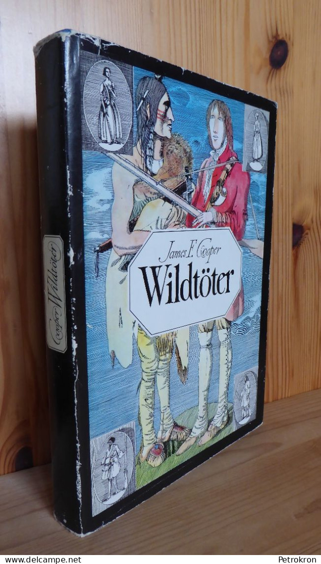 James F. Fenimore Cooper: Wildtöter Lederstrumpf-Erzählungen Leinenausgabe 1976 - Autores Internacionales